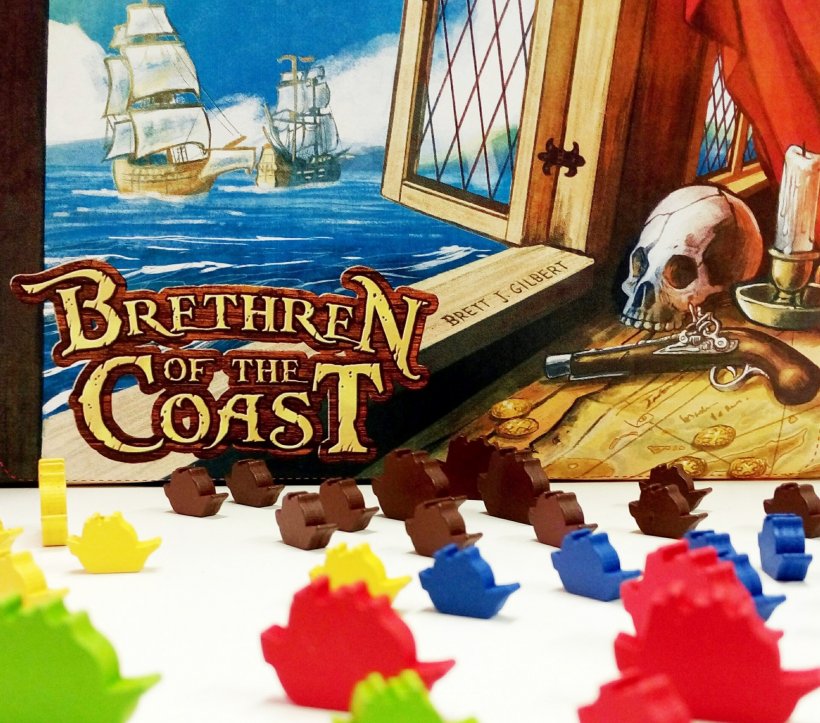 Brethren of the Coast: scatola e navi del gioco da tavolo