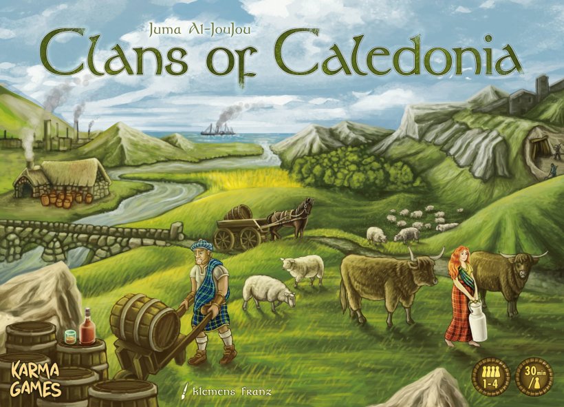 Clans of Caledonia: copertina