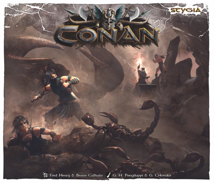 Conan: copertina di Stygia