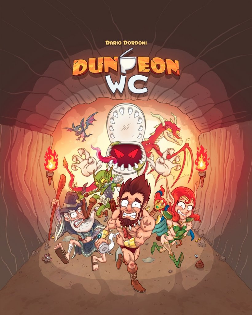 Dungeon WC: copertina