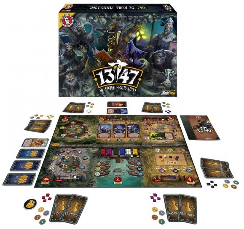 1347 - The Black Plague Boardgame