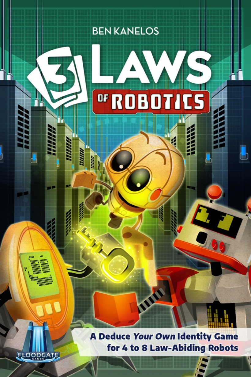 3 Laws of Robotics: copertina