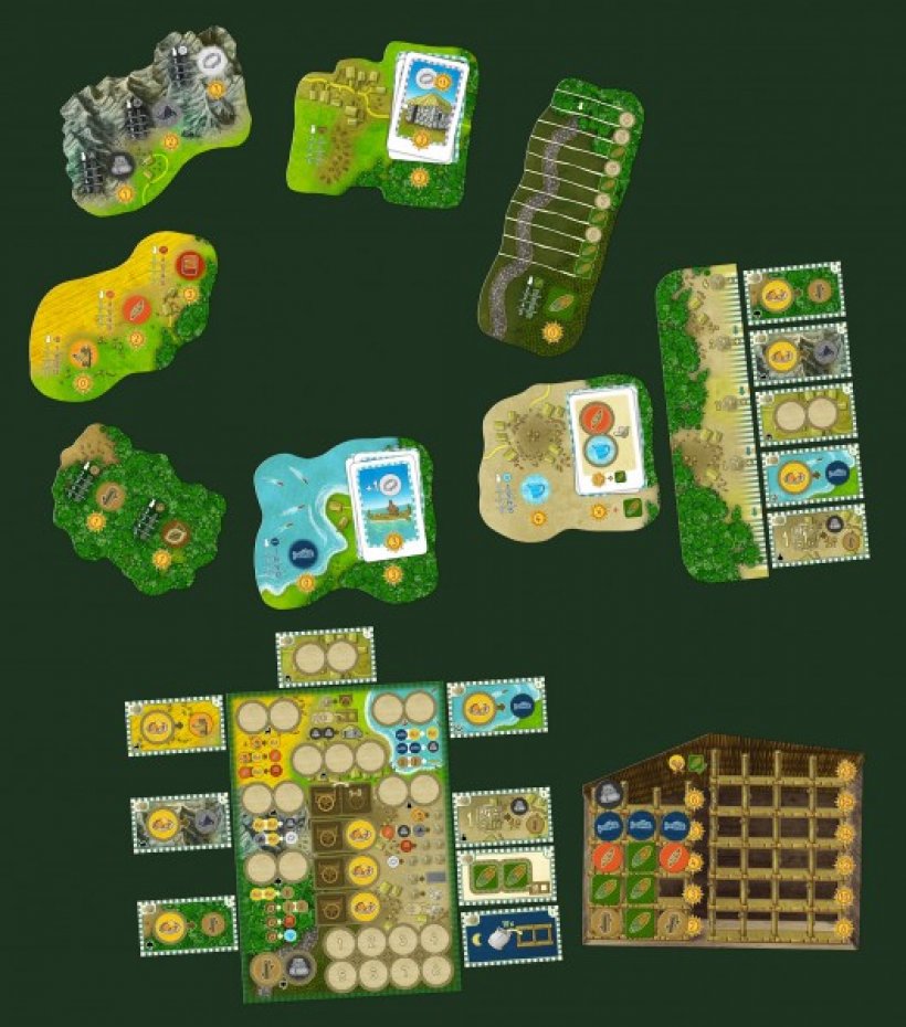 Altiplano: materiali di gioco