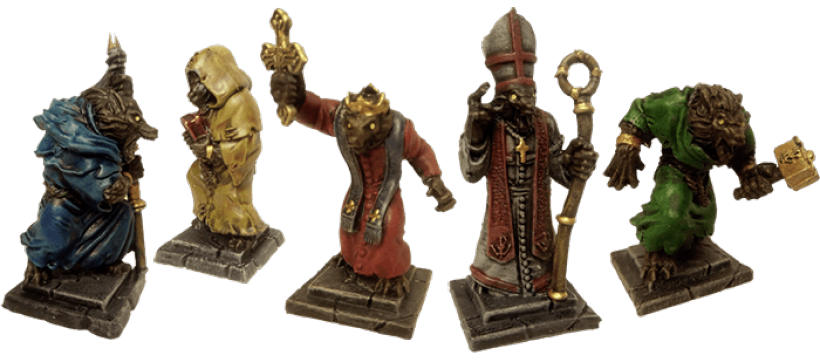 Armata Strigoi: miniature dipinte