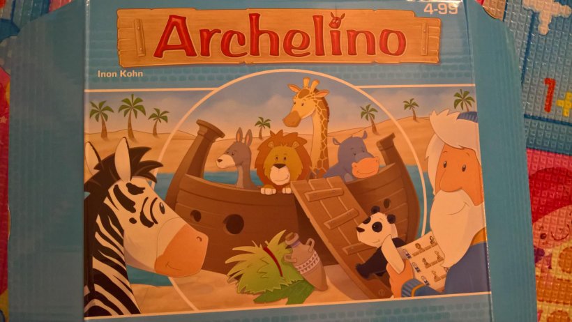 Copertina del gioco da tavolo per bambini Archelino