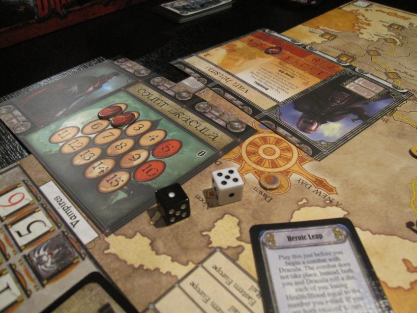 La furia di Dracula La furia di Dracula: gioco da tavolo