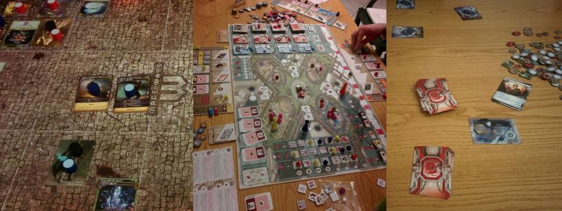 Un weekend con Mage wars, Android Netrunner, The Gallerist
