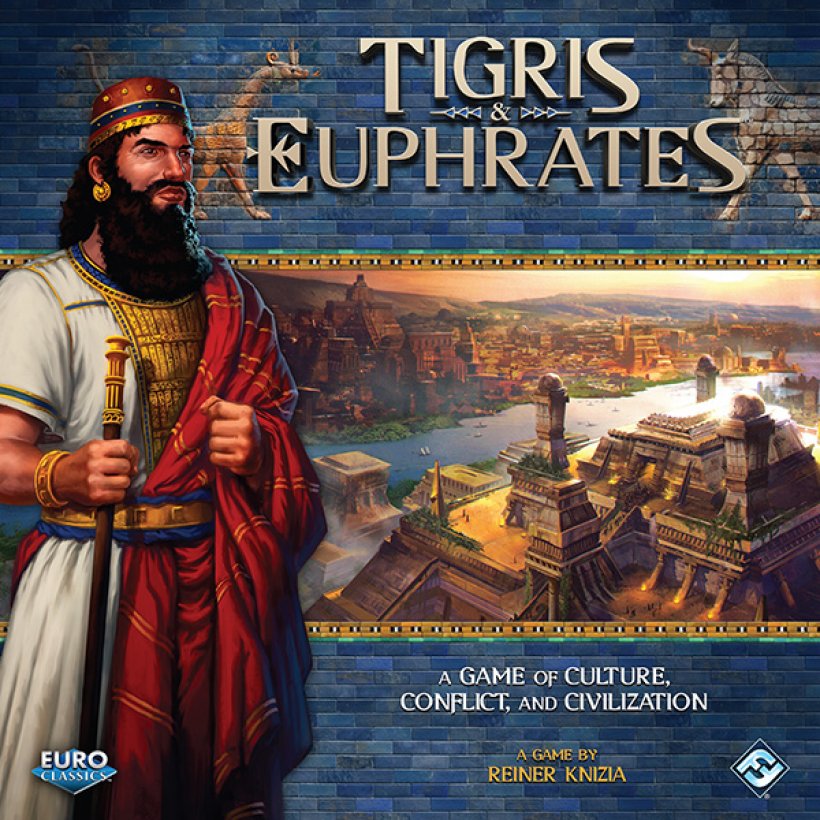 Copertina di Tigris & Euphrates, un gioco di Knizia