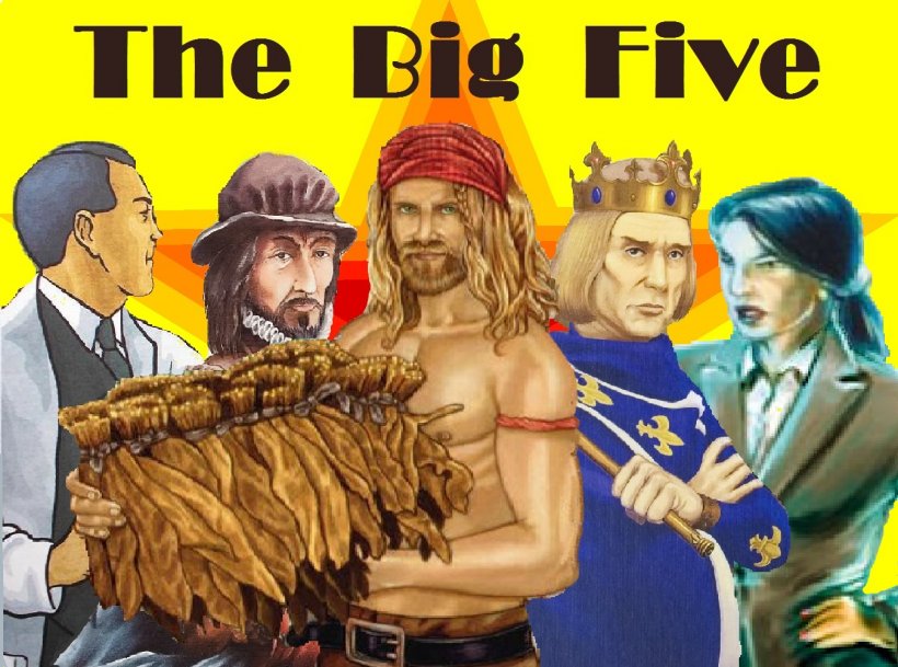 I Big Five dei giochi da tavolo gestionali