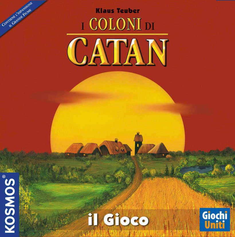 Copertina del gioco I Coloni di Catan