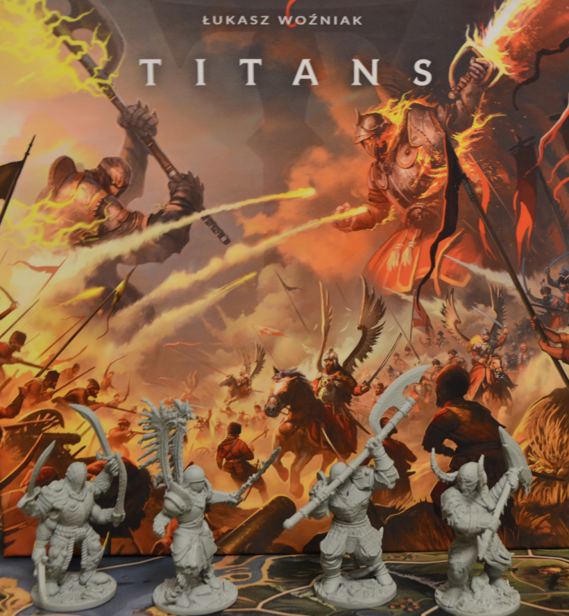Copertina Kickstarter Titans