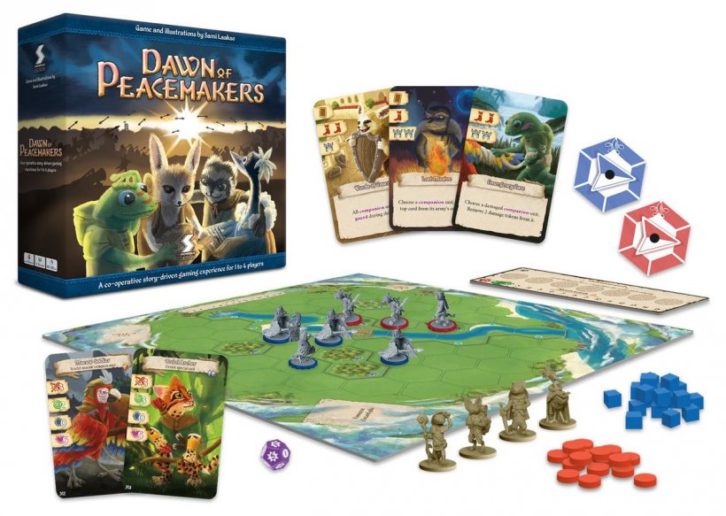 Dawn of Peacemakers: materiali