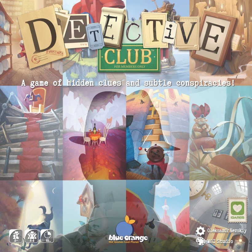Detective Club: copertina