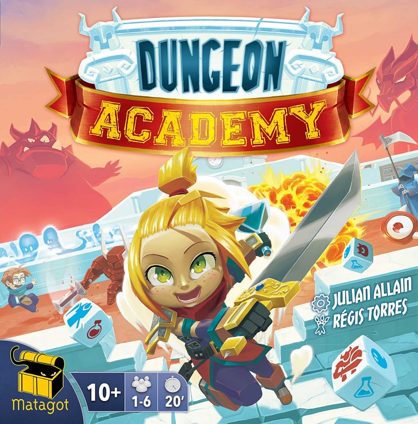 Dungeon Academy: copertina