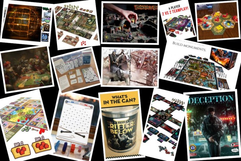Tutte le immagini raffiguranti i giochi da tavolo descritti in Kalcio d'inizio