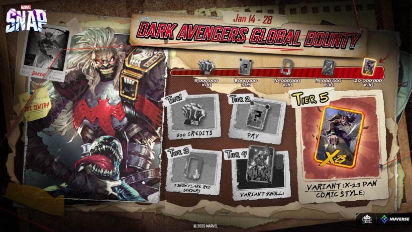 Dark Avengers Global Bounty Dark Avengers Global Bounty