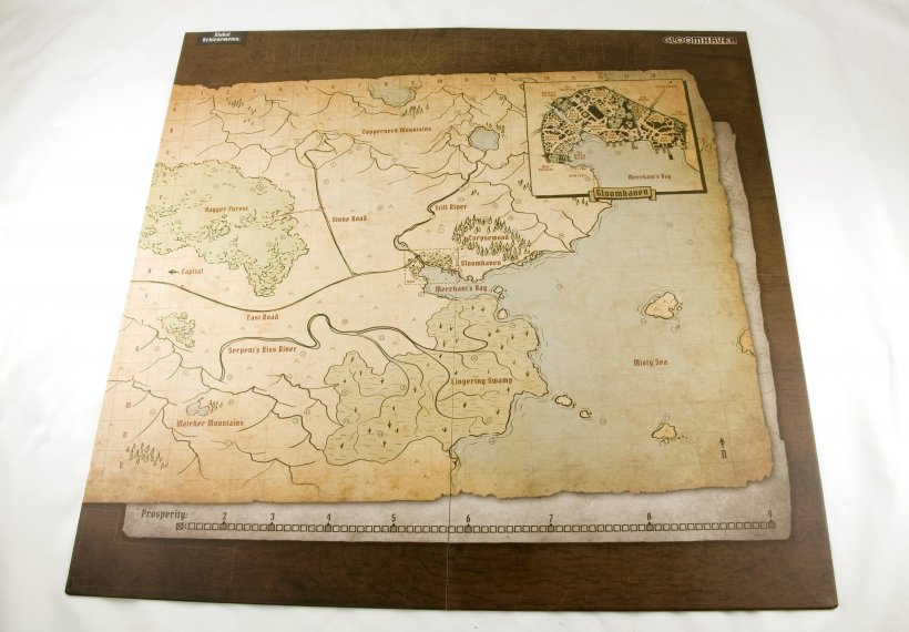 Mappa di Gloomhaven