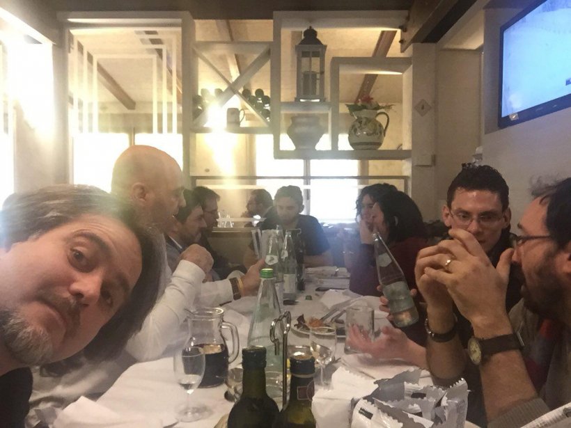 pranzo del venerdì al ristorante con i primi arrivati gobcon: pranzo al ristorante