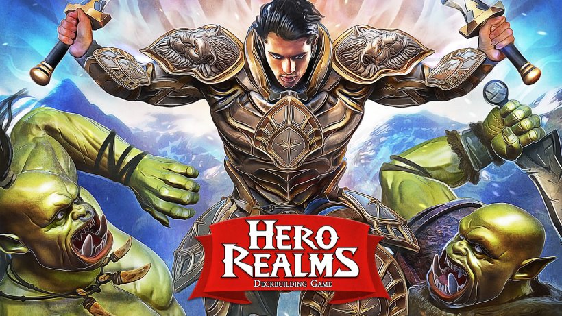 Immagine promozionale del deckbuilding Hero Realms della White Wizard Games