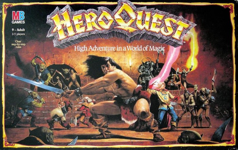 Copertina di HeroQuest