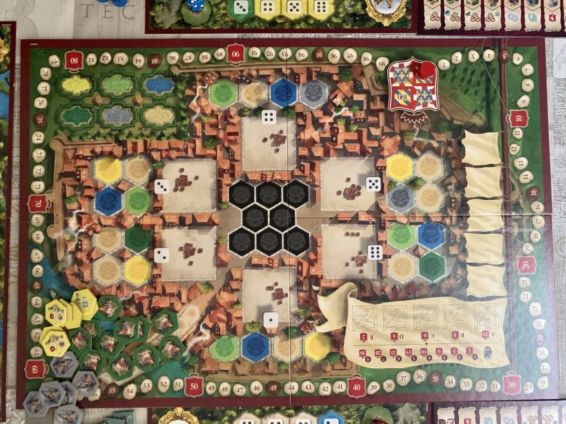 The Castles of Burgundy (20th Ann) - Tabellone