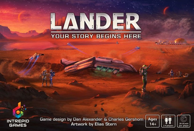 LANDER copertina