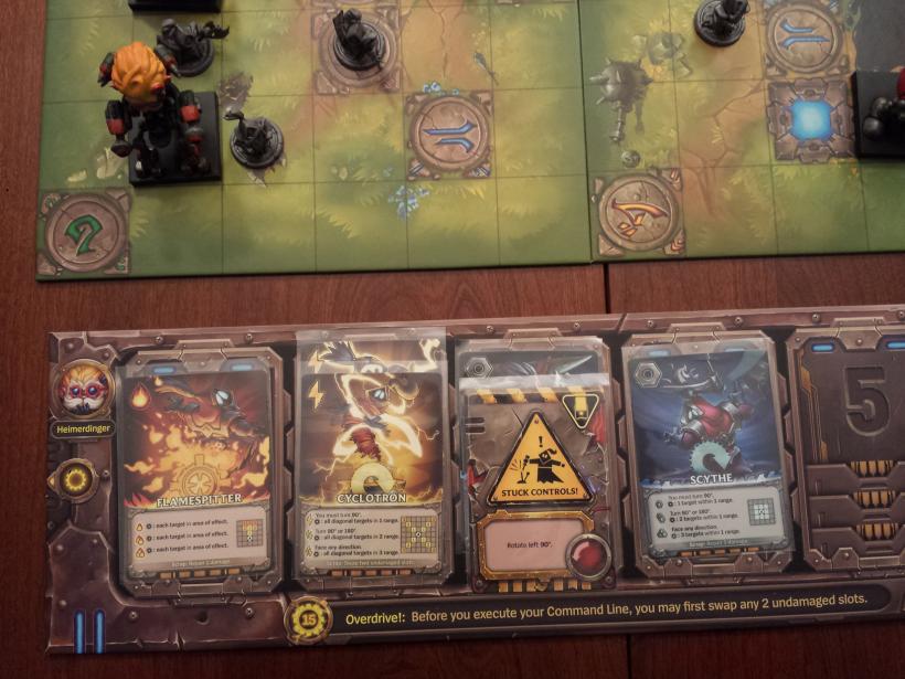 Mechs vs Minions: command cards