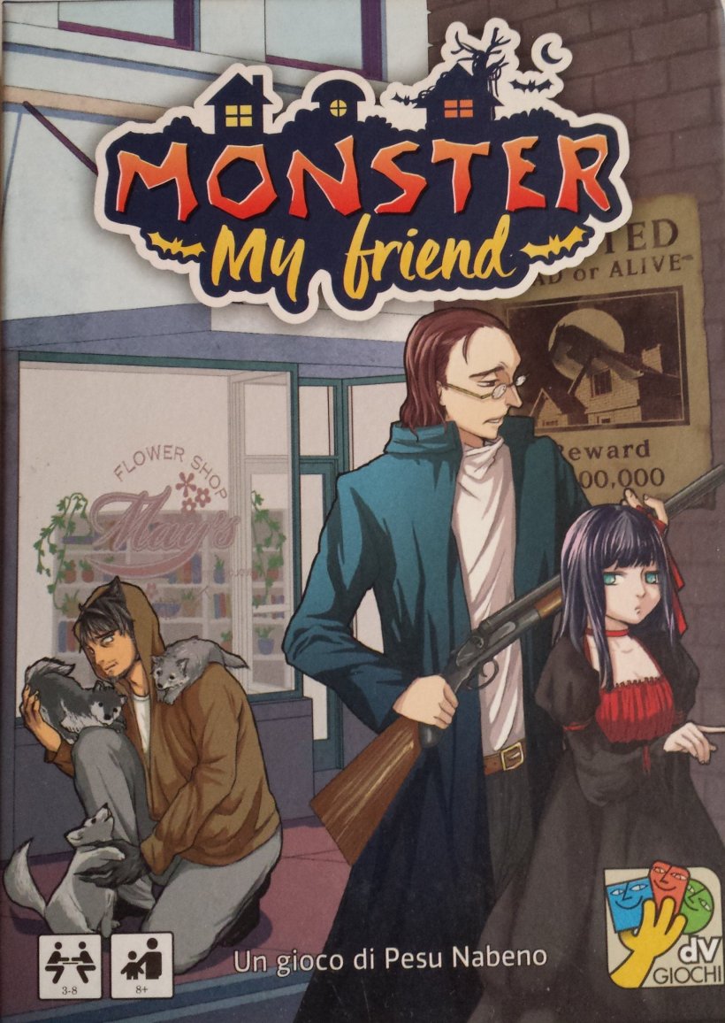 Copertina dell'edizione italiana di Monster My Neighbour