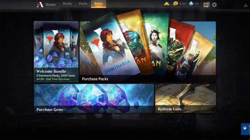 Magic The Gathering Arena - Il negozio digitale del gioco