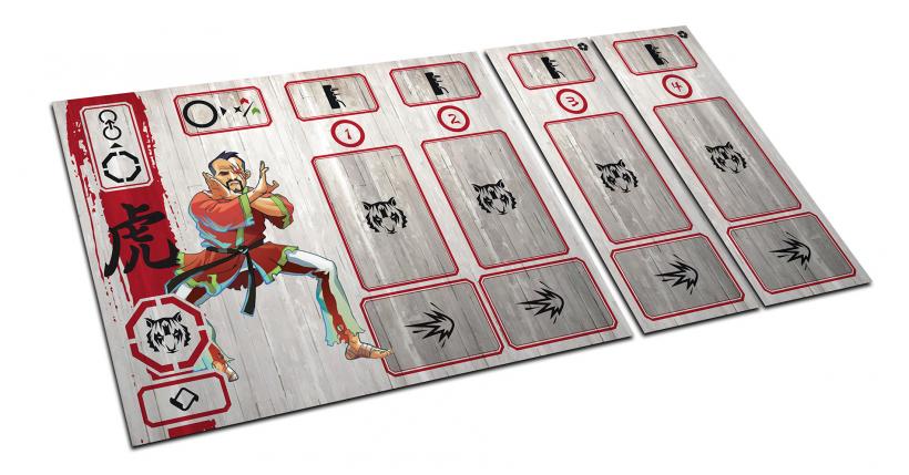 Dojo della tigre di Dojo Kun Plancia Dojo della tigre di Dojo Kun
