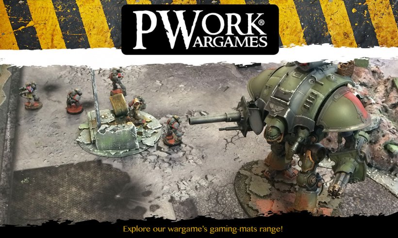 Pwork Wargames: esempio di gaming mats