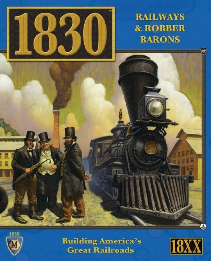 1830 Copertina del gioco della serie 18XX: 1830