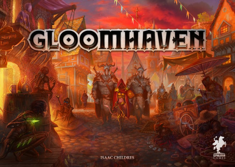 Copertina di Gloomhaven