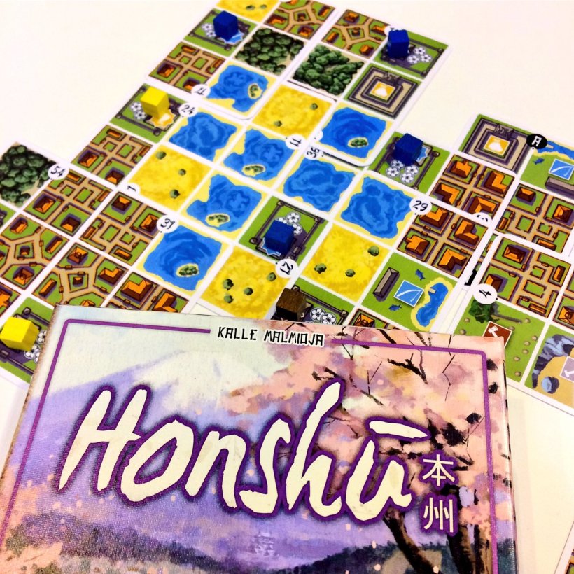 Honshu: scatola e componenti