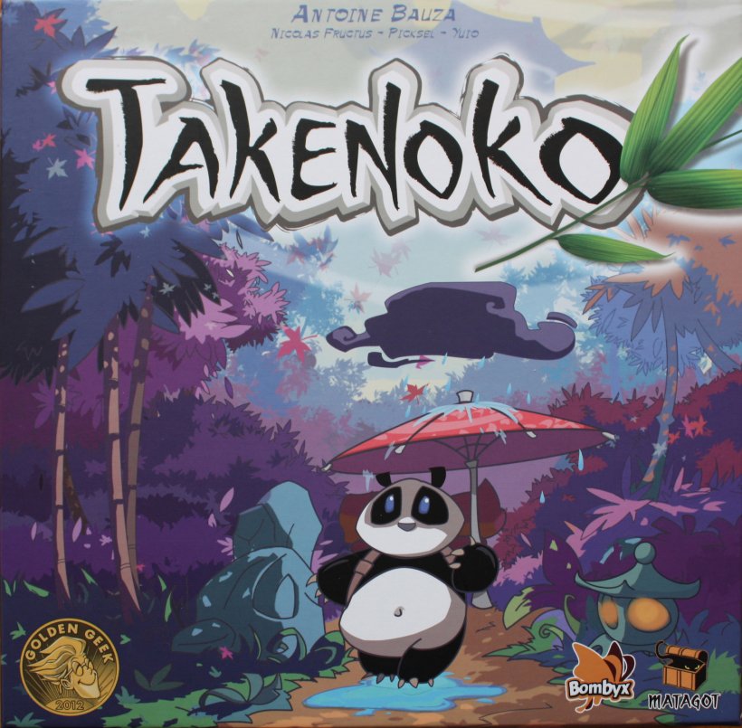 Takenoko Copertina del gioco da tavolo Takenoko