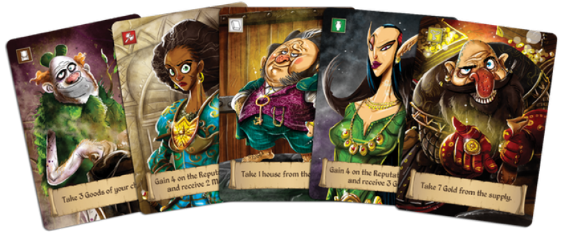 Rise to Nobility: personaggi di varie razze Rise to Nobility: personaggi di varie razze