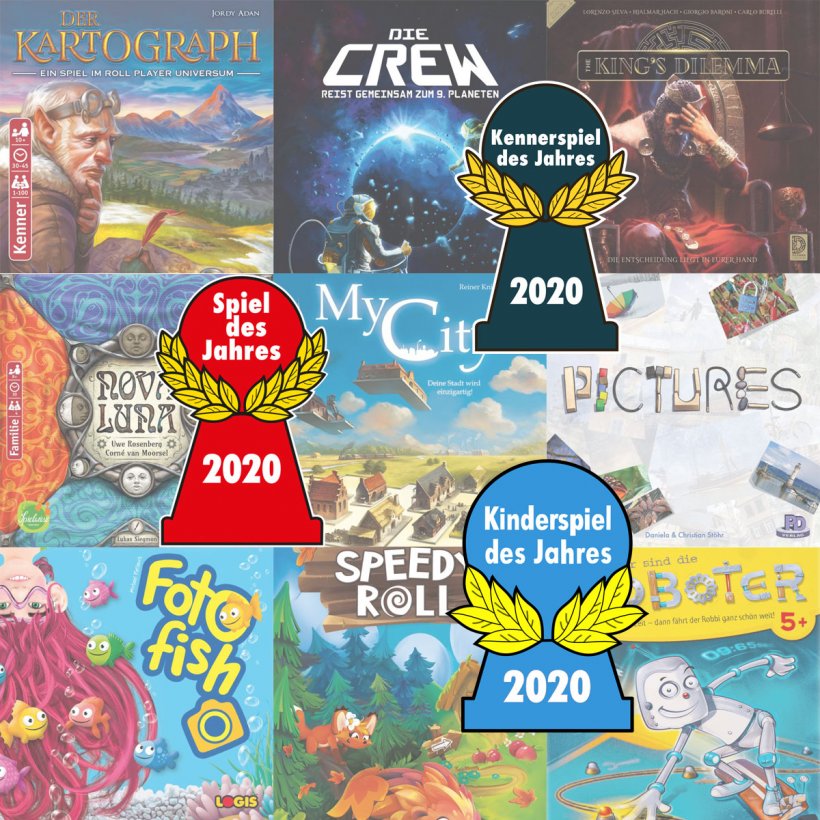 Spiel Des Jahres 2020 - Nomination
