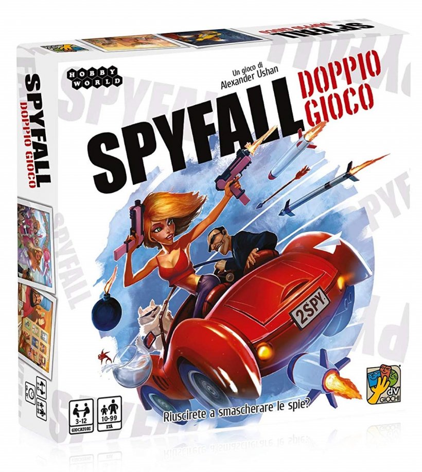 Spyfall Doppio Gioco copertina