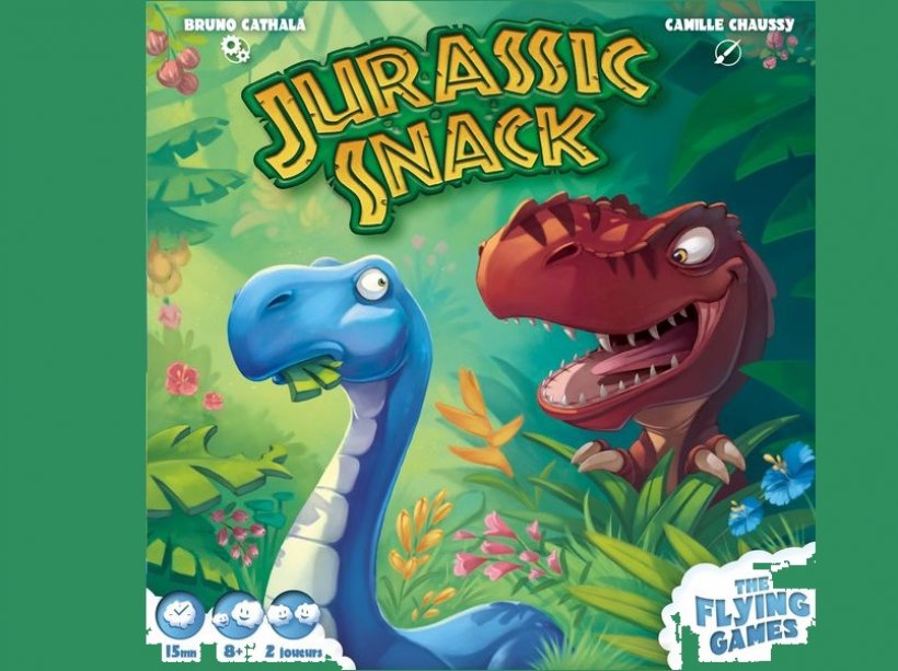 Copertina jurassic snack