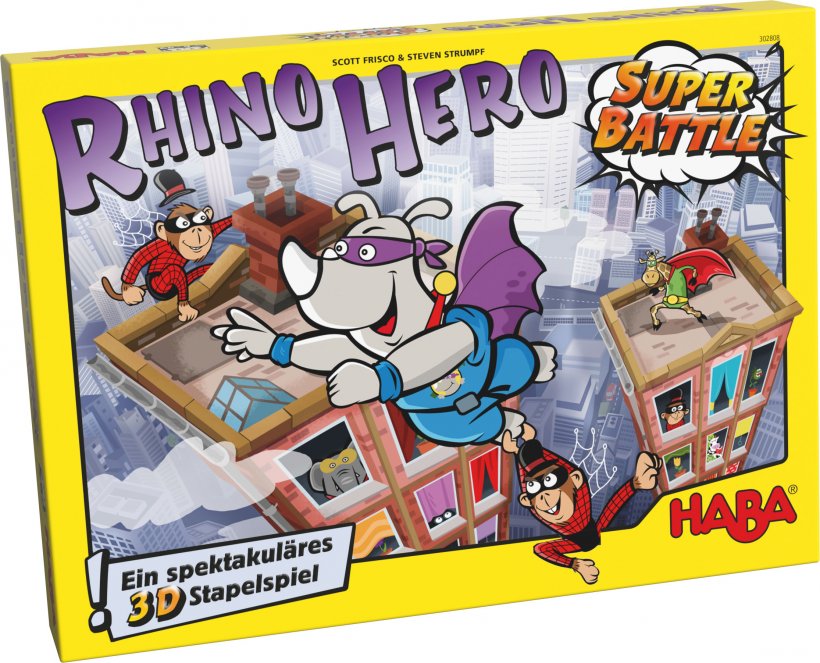 Rhino Hero Super Battle: copertina