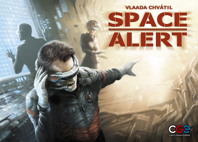 Copertina di Space Alert, gioco di Vlaada Chvàtil