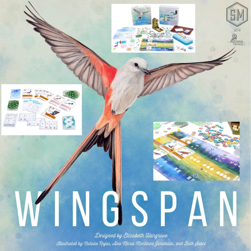 Wingspan: collage di immagini