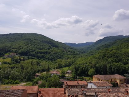panorama dell'Oltrepo pavese
