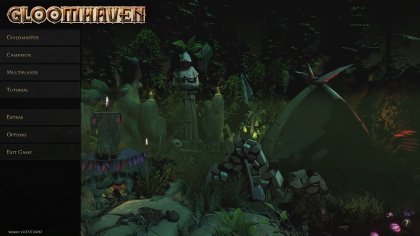 Gloomhaven interfaccia iniziale Gloomhaven interfaccia iniziale