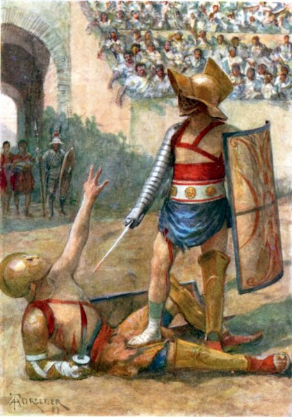 Forestier: Gladiators. The end of the combat