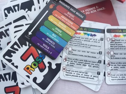 7 Rosso - Carte 7 Rosso - Carte