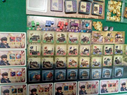 Anno 1800: plancia giocatore, fine partita