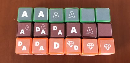 I dadi con la distribuzione delle facce