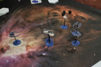 Battlestar Galactica Starship Battles playtest