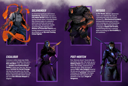 City of Mist: personaggi City of Mist: personaggi